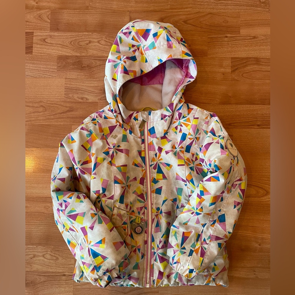 Obermeyer Girl’s Winter Ski Jacket size 6